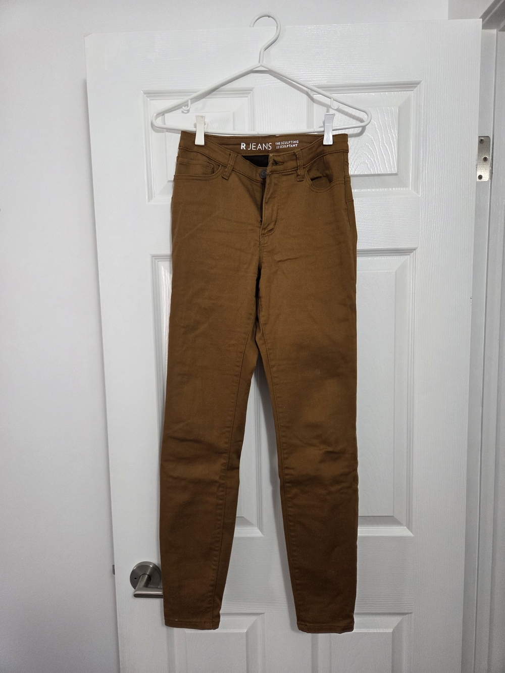 Reitmans Women's Skinny Pants in Camel Brown